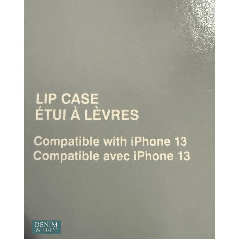 NEW Rhode‎ Peptide Lip Case iPhone 13 Gray Silicone Phone Case Hailey Bieber